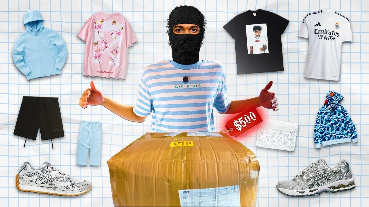 INSANE 10KG SUMMER HAUL ☀️📦 (Essentials, Stussy, Supreme, Off-White, Bape, Goyard & MORE)